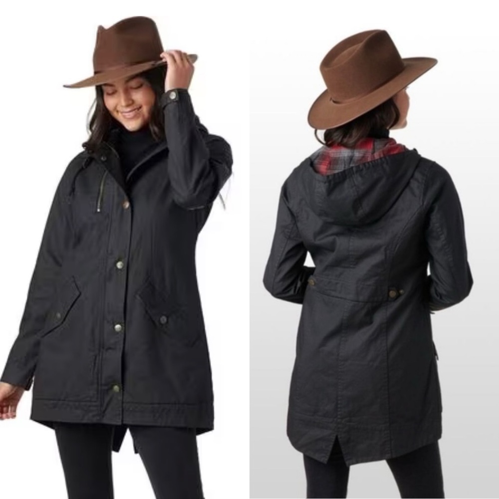 KAVU Sundowner Women's Waxed Utility with Lightweight Flannel Jacket - Small